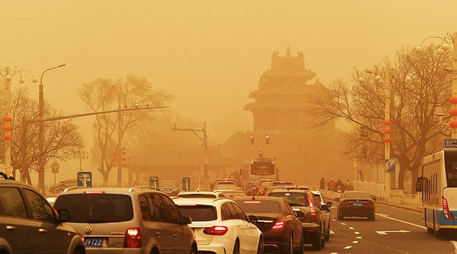 北方今年首場(chǎng)沙塵來(lái)襲！沙塵暴下衣服干衣機的干衣優(yōu)勢