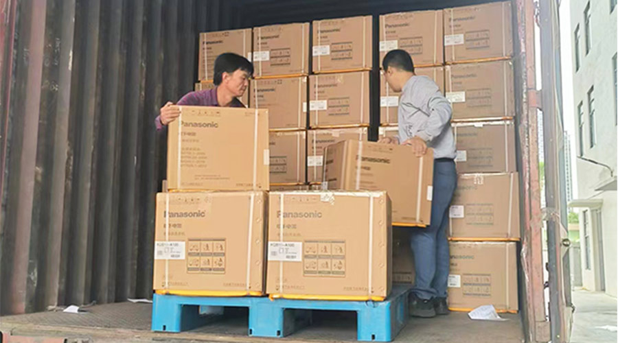 發(fā)貨抓速度！金環(huán)電器第一時(shí)間完成松下滾筒干衣機發(fā)貨