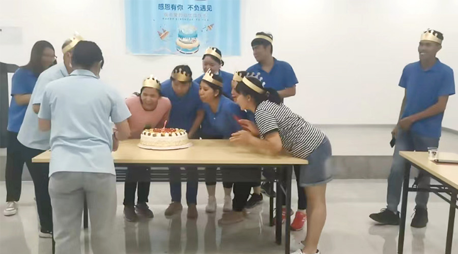 金環(huán)電器6月份員工生日會(huì )  美好如約而至！