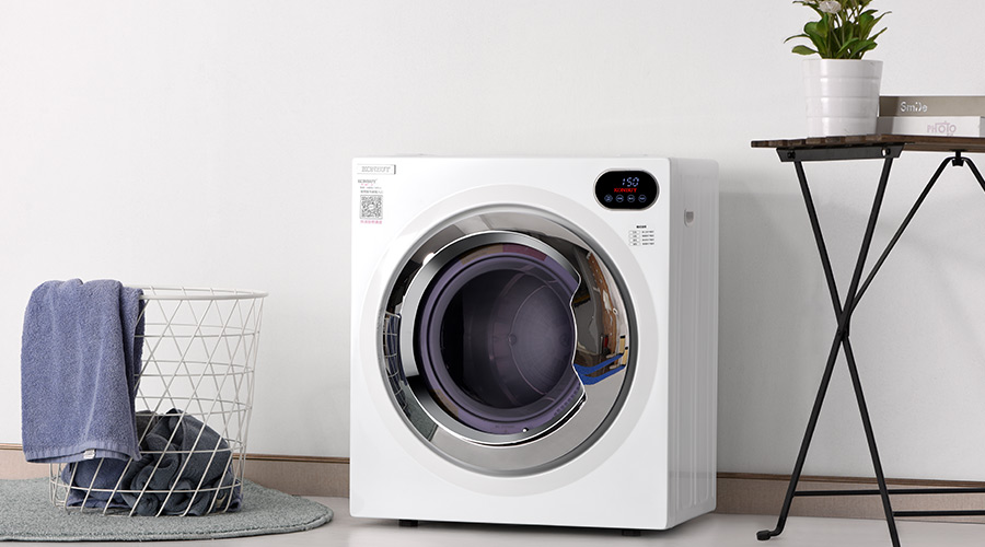 自然晾曬過(guò)的衣物灰塵多，家用衣物烘干機烘衣更干凈！