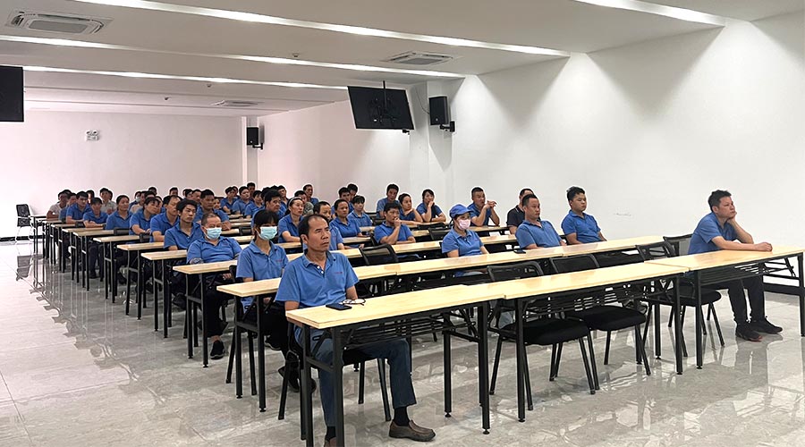 健康與安全！金環(huán)電器開(kāi)展職業(yè)健康知識專(zhuān)題培訓