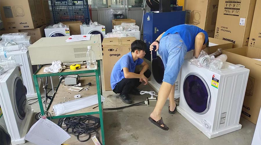 驗貨省心省力！澳洲omega客戶(hù)稱(chēng)贊衣物烘干機代工質(zhì)量高