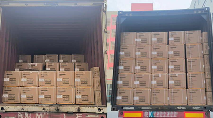 時(shí)間就是金錢(qián)！金環(huán)電器快速完成松下衣物烘干機發(fā)貨