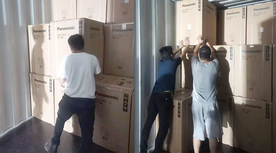 出貨速度！金環(huán)電器順利完成松下客戶(hù)的衣物烘干機出貨