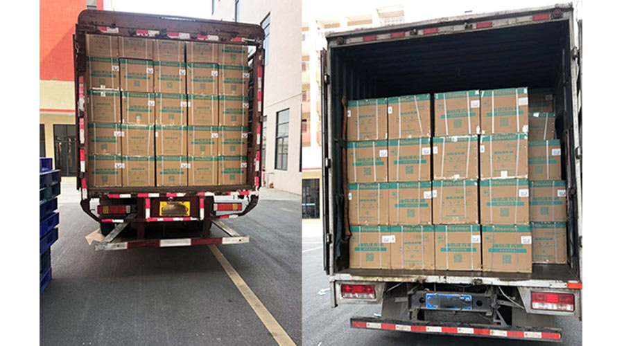 實(shí)況圖！金環(huán)電器完成國內某知名品牌迷你洗衣機裝柜發(fā)貨