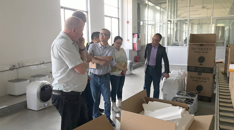 搶訂單 拼合同！金環(huán)電器積極推進(jìn)滾筒衣服烘干機訂單增長(cháng)